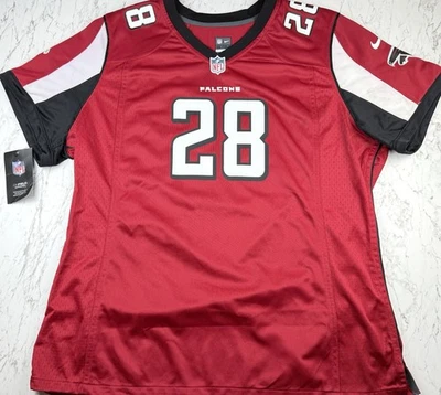Camiseta para mujer Nike Atlanta Falcons Warrick Dunn #28 2XL NUEVA CON ETIQUETAS NFL Foto 1 de 4