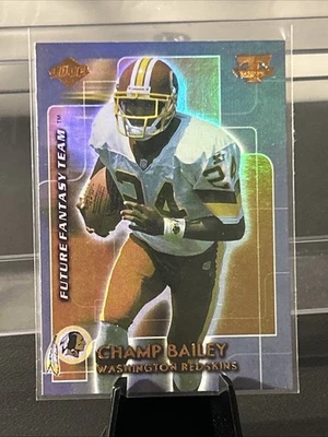 1999 Collector's Edge Triumph Future Fantasy Team #FFT1 Champ Bailey Card D7 - Imagem 1 de 2