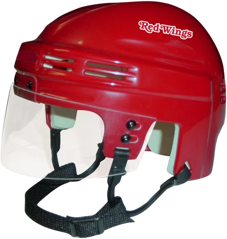 Detroit Red Wings Unsigned Sportstar Red Mini Helmet Cover