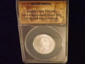 Medalla 1792 ANACS PR 67 - Imagen 1 de 2