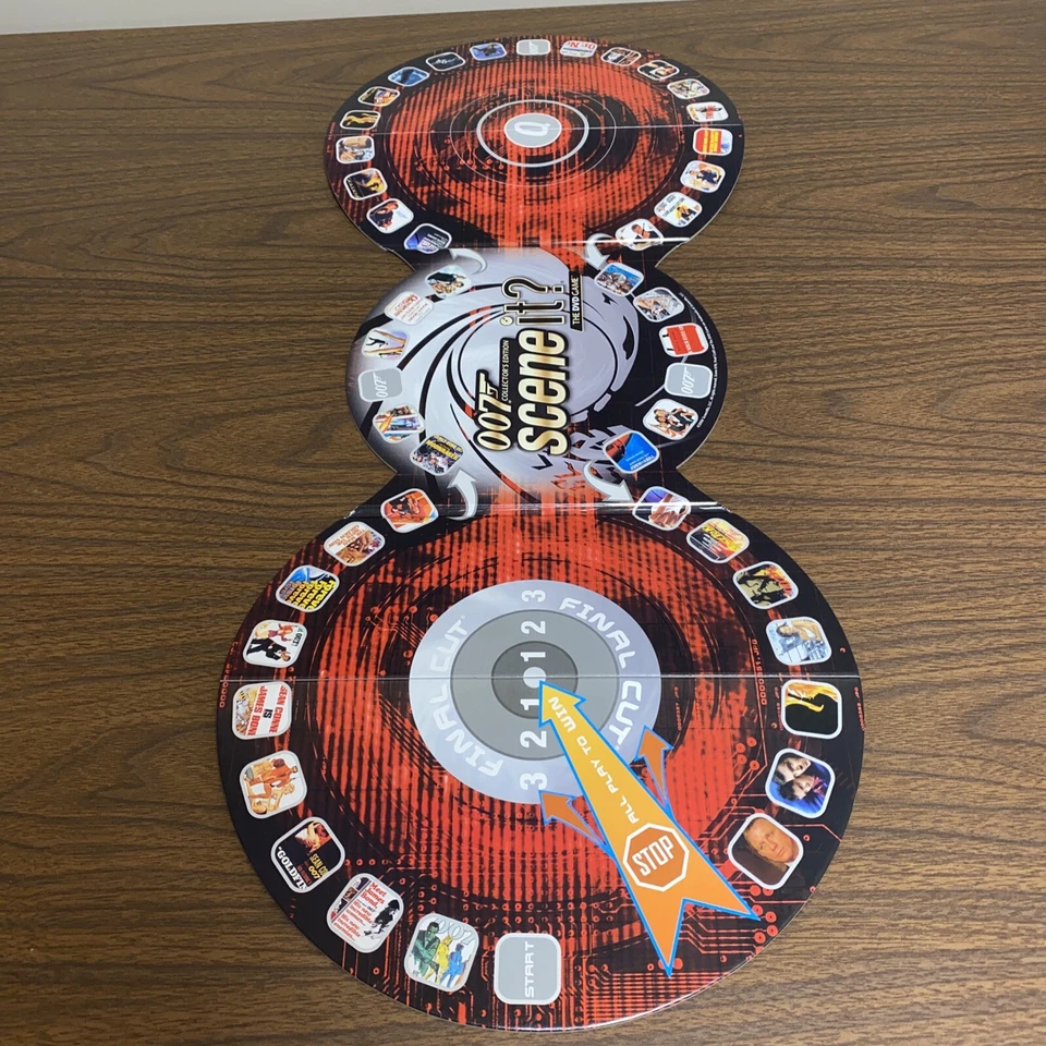 James Bond 007 Scene-It? Collector's Edition Game Replacement *Game Board* - Image 1 of 4