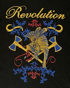 LR Scoop Men's Black Revolution Long Sleeve Thermal T-Shirt - Size XL - Picture 1 of 5