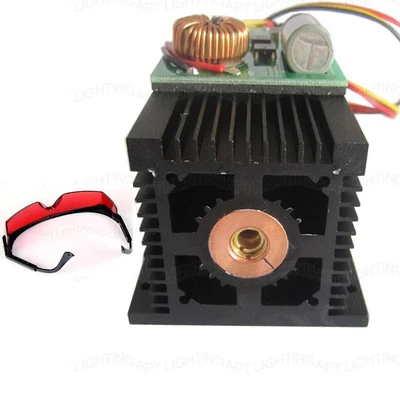 Módulo de grabado de cabezal láser de 15 W marcado de metal corte de madera para grabador + adaptador Foto 1 de 4