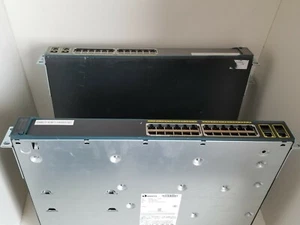 Cisco Catalyst 2960 - 24x 100Mb/s PoE, 2x 1Gb/s SFP Switch (WS-C2960-24PC-L) - Picture 1 of 5