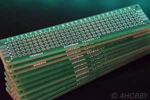 10x Lochrasterplatine 2x8cm Lochraster Platine Lötplatine Leiterplatte Prototyp - Bild 1 von 3
