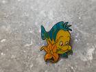 Disney Flounder Pin With Flower In Mouth Propin