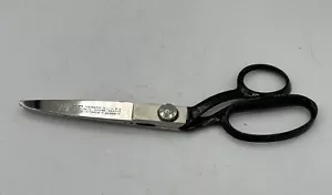 Vintage WISS 10" USA Pinking Shears Scissors Scalloping Table 4” Blades - Picture 1 of 7