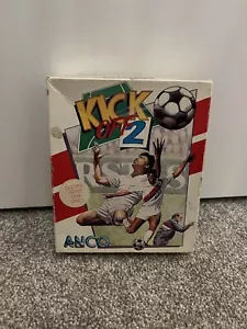 Kick Off 2 ANCO Commodore Amiga Atari ST 1990 mit 3 Disks Boxed & Anleitung - Bild 1 von 5