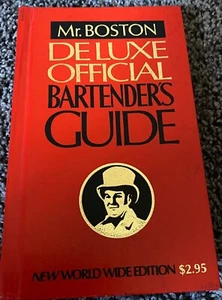 Vintage Mr. Boston Deluxe Official Bartender’s Guide 1978 printing 57th printing - Picture 1 of 6