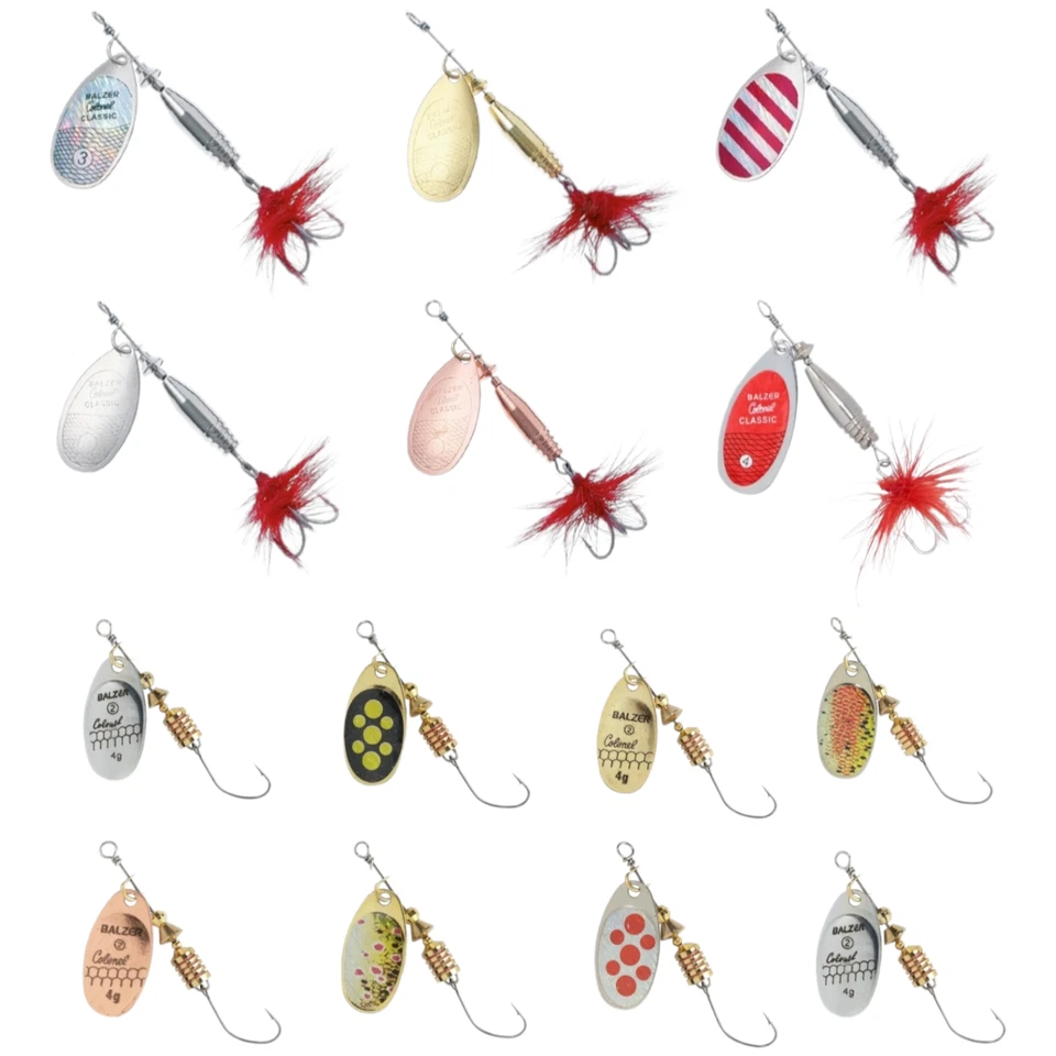 Balzer Original Colonel Classic Spinner Alle Farben 1,5 3g 5g 7g 10g 14g Blinker - Bild 1 von 3