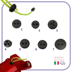 gommino serbatoio per decespugliatore motosega guarnizione tubi benzina ricambi - Imagen 1 de 17