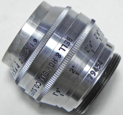 Bell & Howell 25 mm f1,9 Super Comat montaje C #79454  Foto 1 de 4