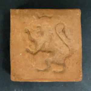 Gladding McBean Heraldic Lion Rampant Tile Vintage California - Picture 1 of 4