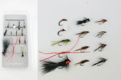 FLIES-R-US Barbless Nymphs Assortment, Stillwater - Trout Fly Fishing Flies