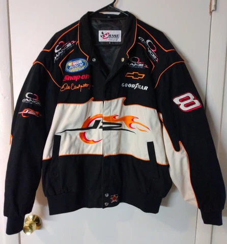 Dale Earnhardt Jr #8 JR Motorsports Jacket Mens Size XL NASCAR Busch Series Cover