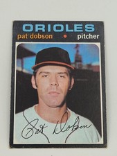 1971 TOPPS #547  Pat Dobson  BALTIMORE ORIOLES