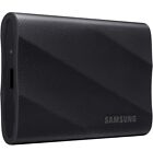 Samsung - T9 Portable SSD 1TB, Up to 2,000MB/s , USB 3.2 Gen2 - Black