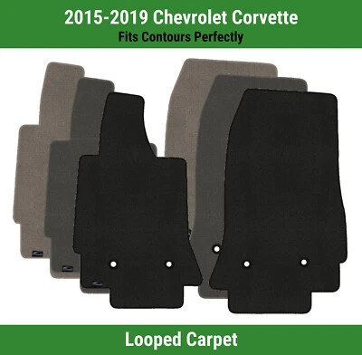 Alfombrillas de la primera fila Lloyd Classic Loop para Chevrolet Corvette 2015-2019  Foto 1 de 4