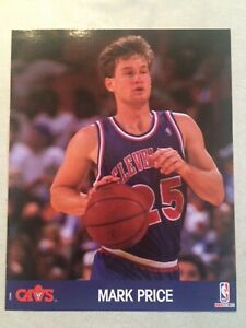 NEW Mark Price 1990 Cleveland Cavaliers poster 8” x 10”