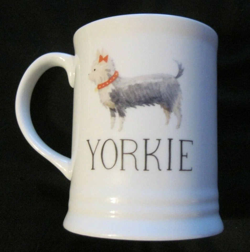 Yorkie Best Dog Ceramic Mug Fringe Studio Julianna Swaney Yorkshire Terrier - Image 1 of 4