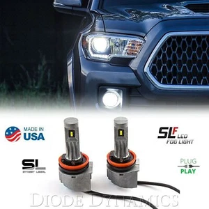 H11 SLF Bombilla de luz antiniebla LED 6000K 780LM Blanco frío Calle Legal Par - Imagen 1 de 12