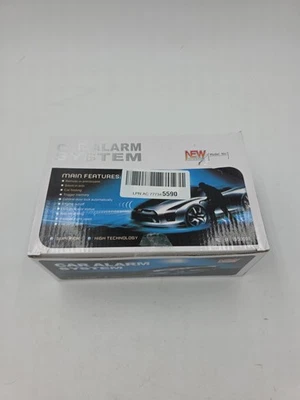 Car Alarm Security System Universal Car Keyless Entry System with 2Key Fobs New - Image 1 of 4