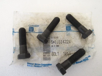 NOS 1982-2018 Chevy Pontiac Olds Multi-Purpose Bolt M12 x1 .75 x 45 GM 11514224 - Image 1 of 4
