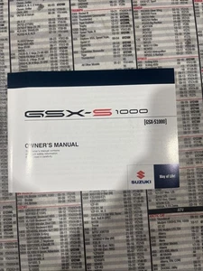 2022 Suzuki GSX-S 1000 Owners Manual - Bild 1 von 2