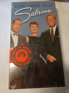 SABRINA 1954 version H. BOGART A. HEPBURN Wm. HOLDEN (VHS) NOS T2 - Picture 1 of 1