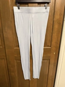 Land's End 100% Silk Baselayer Pant Pale Blue size M (10-12) Women - Picture 1 of 9