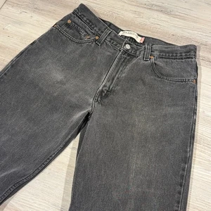 Jeans Levi’s 550 para hombre 34x30 negro calce relajado etiqueta de papel Y2K vintage real 32x29 - Imagen 1 de 13