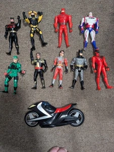 DC Vintage Batman Action Figure Lot x 9 1990's Kenner - Picture 1 of 2