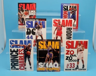 Lote de 7 • Juego parcial NBA Hoops Skybox SLAM 1996-97 • Shaq Rodman Foto 1 de 4