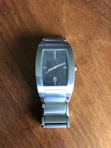 DKNY Gents Watch - NY 3101 - Silver and Brown !! - Picture 1 of 3
