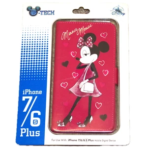 Disney D-Tech iPhone 7/6/6S Plus Minnie Mouse Case Textured Cover NEW Sealed - Picture 1 of 2