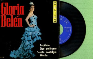 GLORIA BELEN / Cepillale, Siento Nostalgia BELTER 51.217 Press Spain 1966 EP EX - Picture 1 of 5