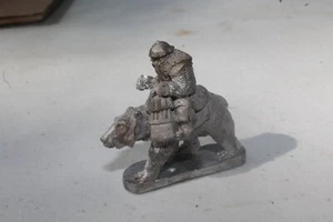 Caballería Ursina Enana con Lanza #914 Granadero Guerreros Fantasía Fuera de Stock Peltre - Imagen 1 de 3