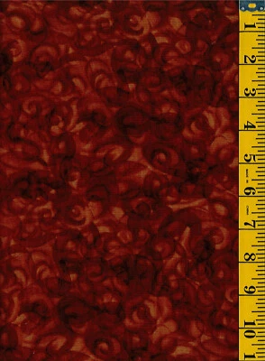 Fusion Swirl Chocolste brown  96x108" Wide Quilt Backing Cotton fabric by Blank - Image 1 of 4