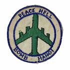 Vietnam War Theatre Made Peace Hell Bomb Hanoi Novelty Patch Souvenir