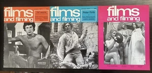 FILMS AND FILMING MAGAZINE, COMPLETE YEAR 1977. INC STAR WARS ISSUE - Picture 1 of 4