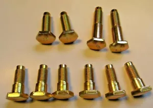 fits 70 71 E-Body Challenger Cuda Barracuda Seat Belt Bolt Kit Bolts 1970 1971 - Foto 1 di 1