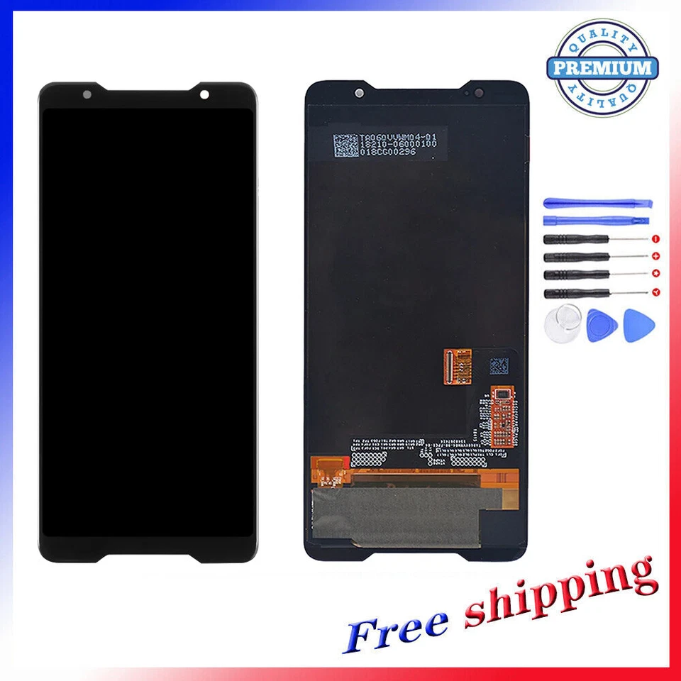 FOR ASUS ROG Phone ZS600KL Z01QD LCD AMOLED DISPLAY+TOUCH SCREEN DIGITIZER BLACK - Image 1 of 1