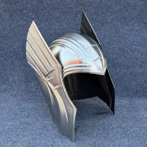 Thor Movie Rangnarok Helmet Authentic Cosplay Steel Prop Display Helmet - Picture 1 of 5