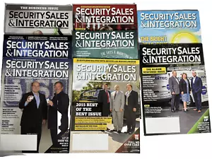 2015 Security Sales & Integration Locksmith Magazine Feb-August, October - Picture 1 of 4