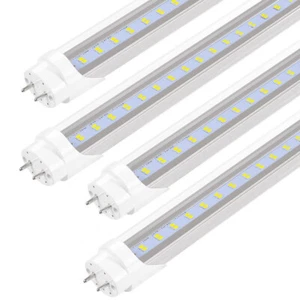 4 Fluorescent Light Bulbs 48 inch T8 LED Bulbs 4 Foot Type A+B,24W 3200LM 6500K - Picture 1 of 1