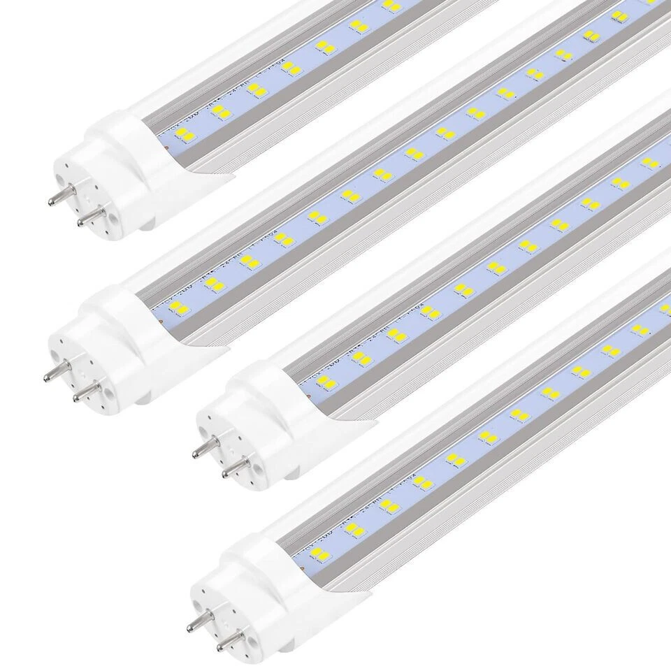 4 Fluorescent Light Bulbs 48 inch T8 LED Bulbs 4 Foot Type A+B,24W 3200LM 6500K - Image 1 of 1