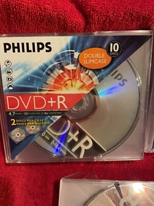 Philips DVD plus R4.7 GB 120 minute 1-16 speed 30 Total - Picture 1 of 2