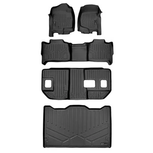 SMARTLINER Front/Rear Floor Liners w/Cargo Liner Black Suburban/Yukon XL - Picture 1 of 1