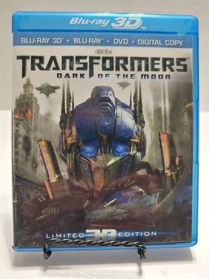 Transformers: Dark of the Moon (Blu-ray 3D, 2011) Limited Edition - Image 1 of 2
