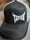 Tap out Trucker Hat black and White Snapback Baseball Cap 